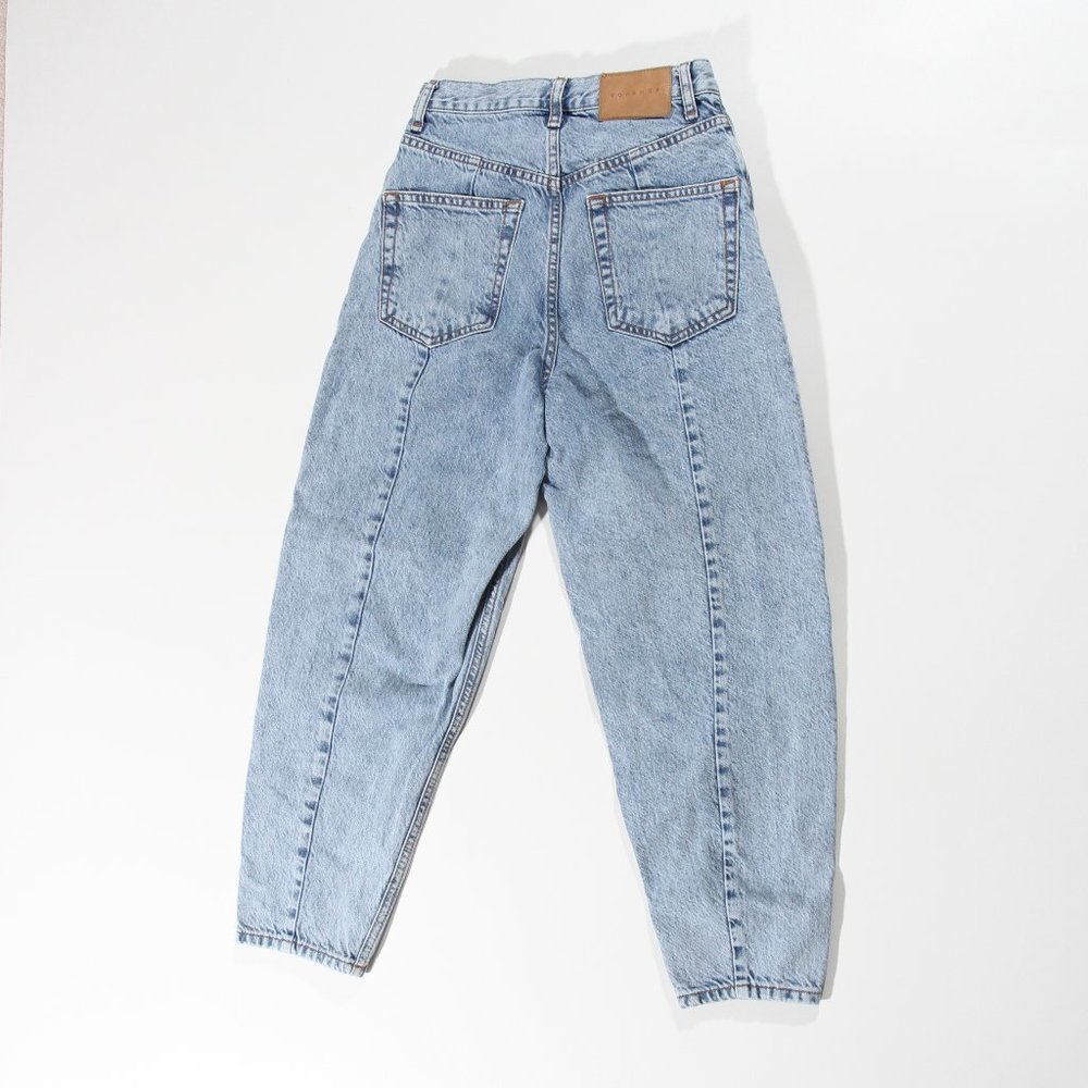Topshop Ovoid Crop Moto Jeans - Picture 10 of 14